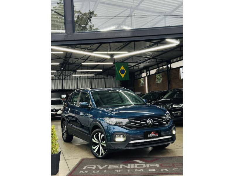 VOLKSWAGEN - T-CROSS - 2024/2024 - Azul - R$ 126.900,00
